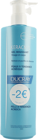 Ducray Keracnyl Gel Moussant 400 ml