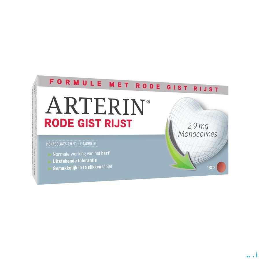 Arterin Levure Rouge Riz Comp 180  -  Perrigo