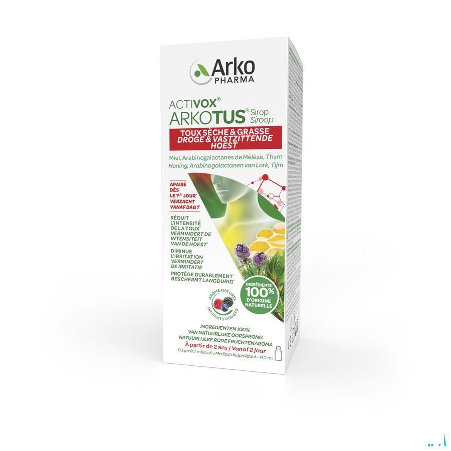 Arkotus Sirop Toux Seche Productive 140 ml  -  Arkopharma