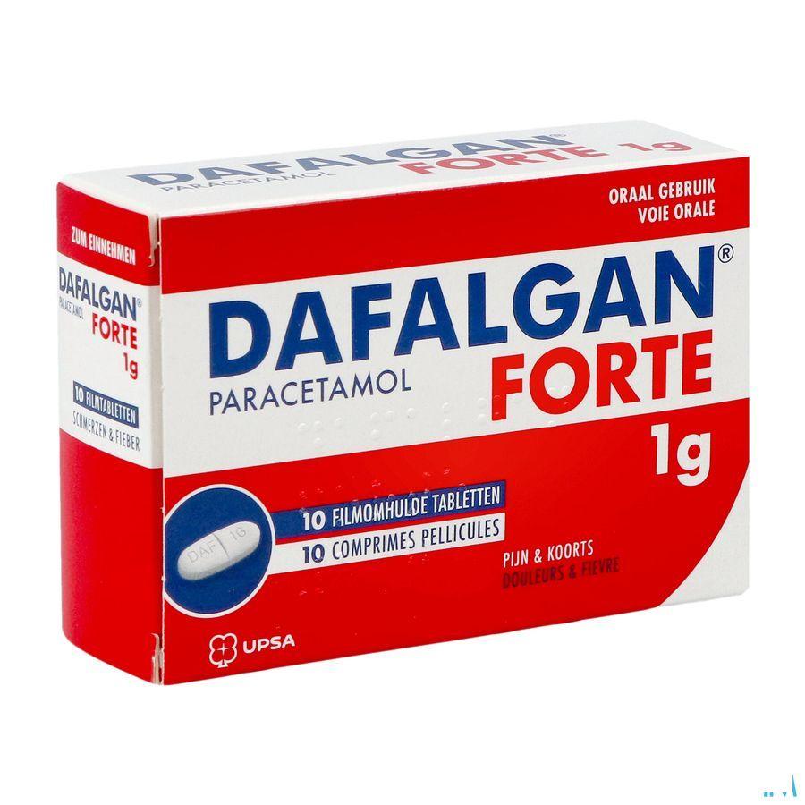 Dafalgan Forte Comprimes Pellicules 10 X 1000 mg