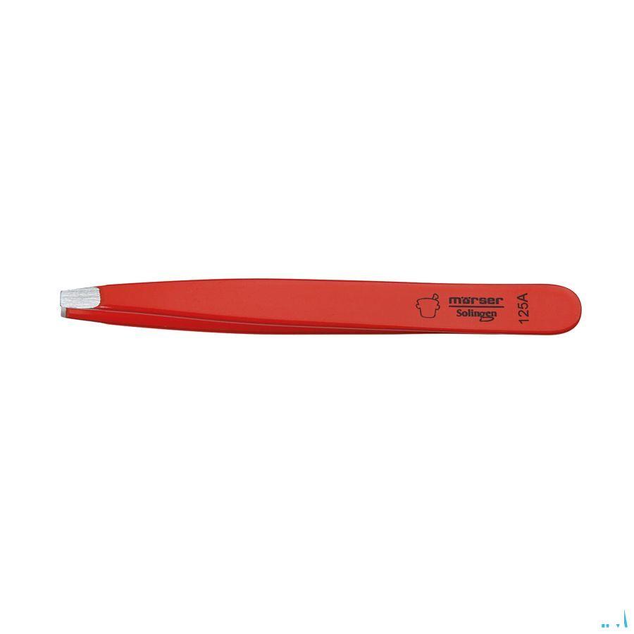 Morser Epileerpincet Recht Rood 125A