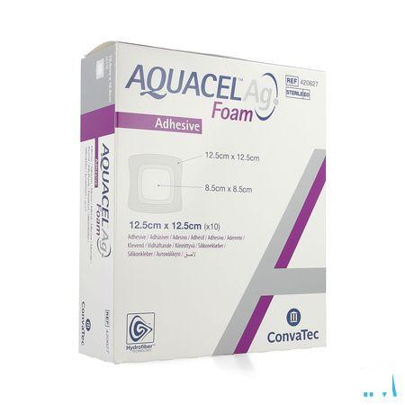 Aquacel Ag Foam Adhesif 12,5X12,5Cm 10