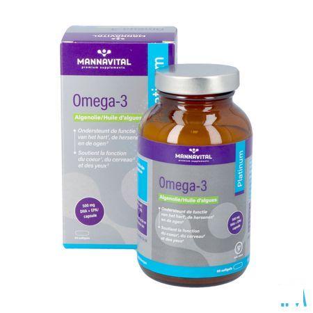 Mannavital Omega 3 Algenolie V-Caps 60