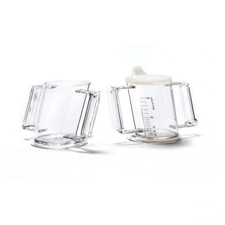 Handycup Gobelet Oblique Transp Bec Gradue 237Ml 