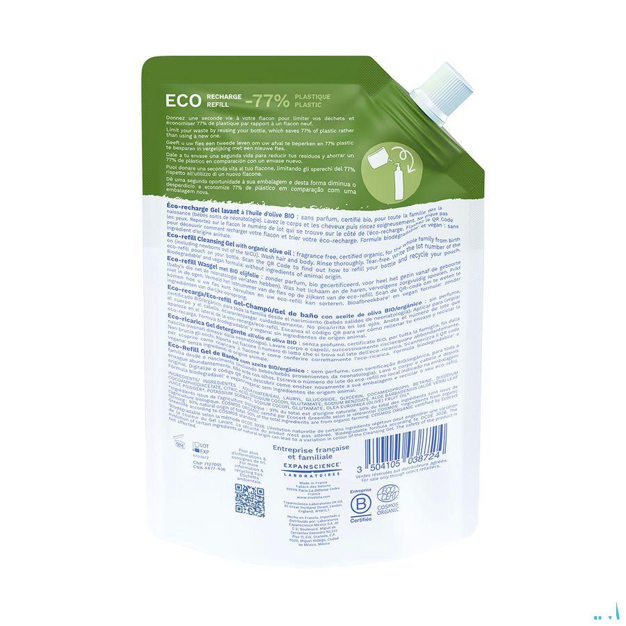 Mustela Fam Bio Gel Lavant Eco Recharge 400 ml