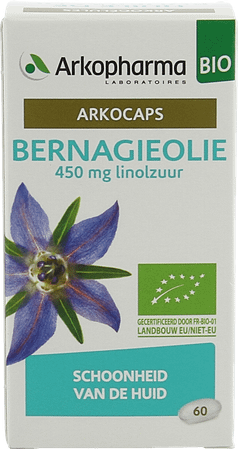 Arkocaps Bernagie Olie Bio 60 Capsule  -  Arkopharma