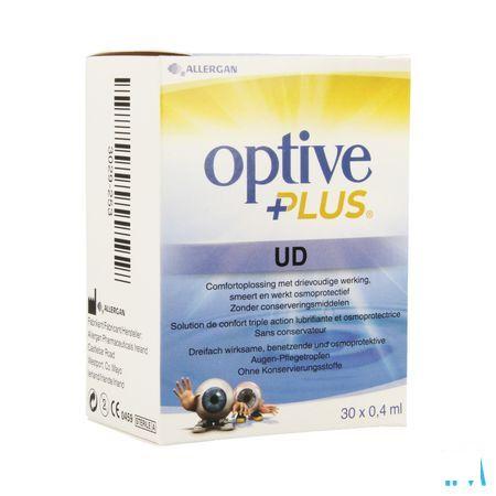 Optive Plus Oplossing Ster Flacon 30x0,4 ml Ud