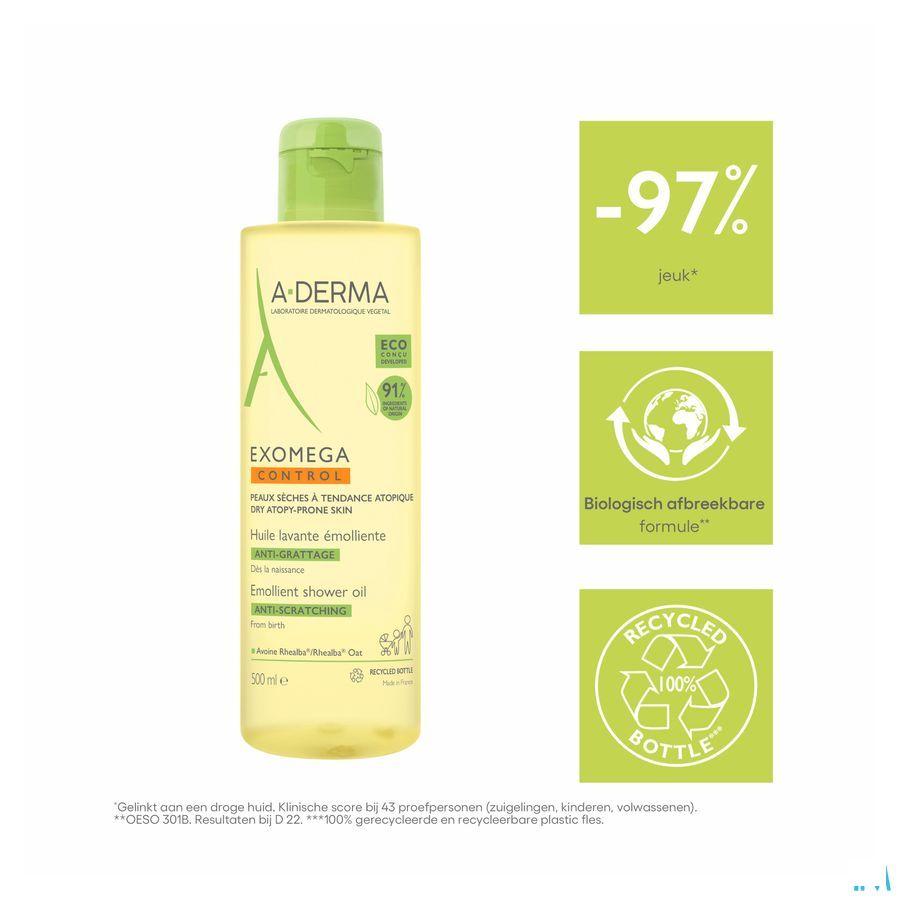 Aderma Exomega Control Olie Emolierend Tube 500 ml  -  Aderma