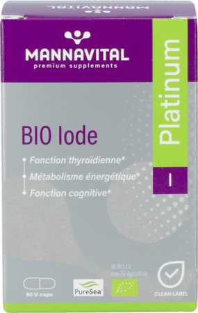 Mannavital Iode Platinum Bio V-Caps 90