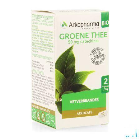 Arkocaps Groene Thee Bio Capsule 40  -  Arkopharma