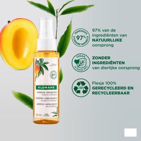 Klorane Capilaire Olie Mango 100 ml