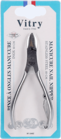 Vitry Classic Pince Ongles 10cm Inox 1048  -  Vitry