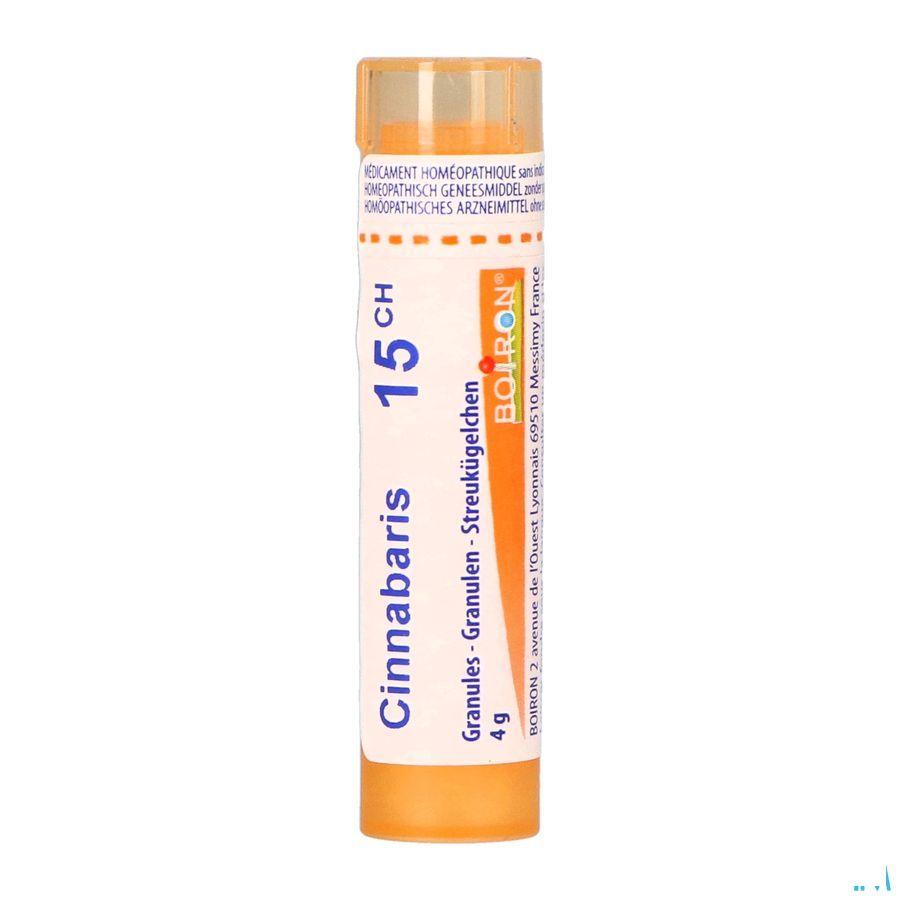Cinnabaris 15CH Gr 4g  -  Boiron