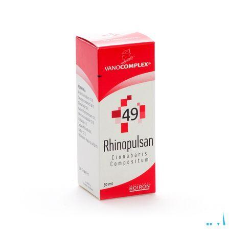 Vanocomplex N49 Rhinopulsan Druppels 50 ml  -  Unda - Boiron