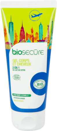 Bio Secure Douche Gel 2in1 Tube 100 ml  -  Nutrisante