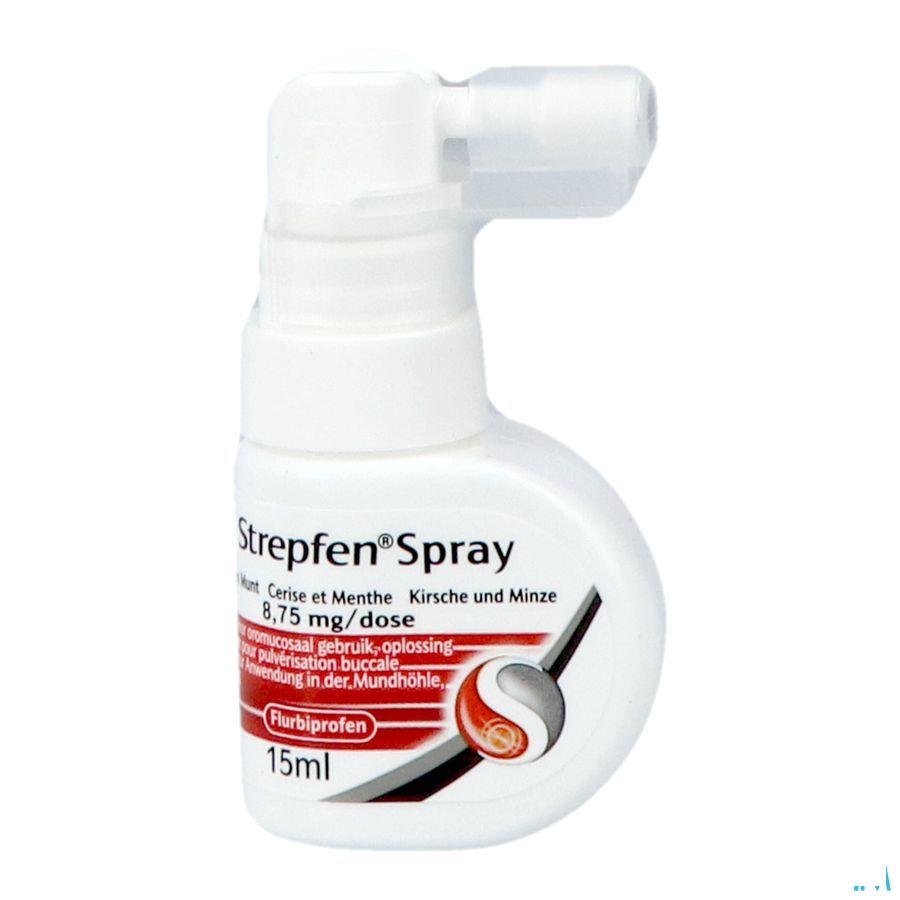 Strepfen 8,75 mg Spray Solution Pulv Buccale 15 ml