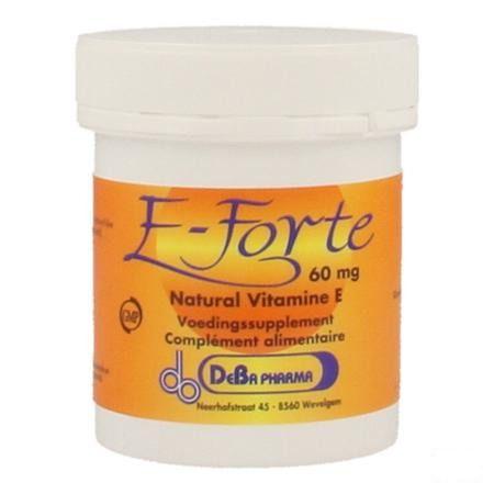 E-forte Comprimes 60x60 mg  -  Deba Pharma