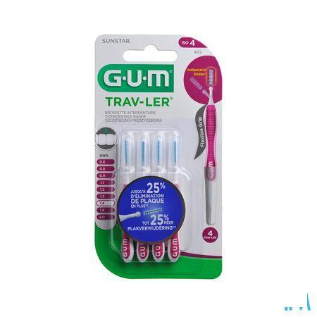 Gum Proxabrush Travel Cyl. Fine 4 1612