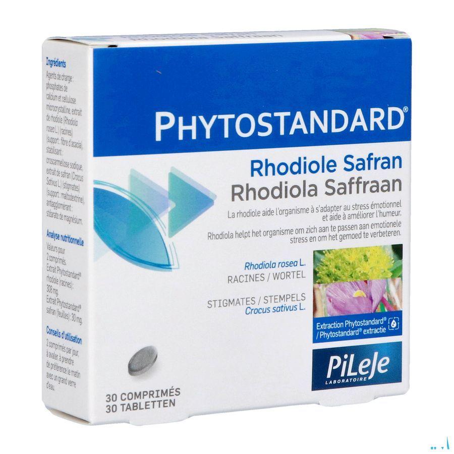 Phytostandard Rhodiola-saffraan Tabletten 30  -  Pileje