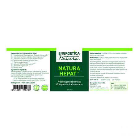 Natura Hepat 100 ml  -  Energetica Natura