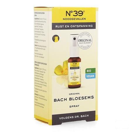 Bachbloesem Bio Nr 39 Noodgevallen Spray 20 ml  -  Eureka Pharma
