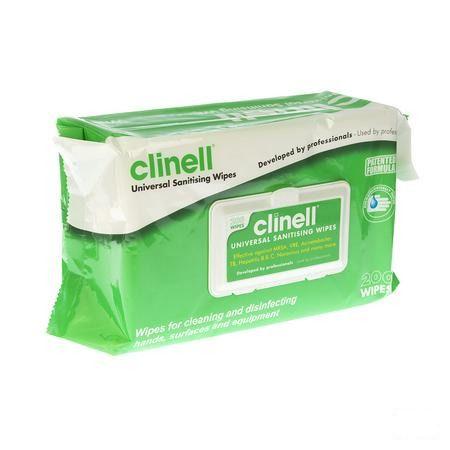 Clinell Universel Wipes 200  -  Dialex Biomedica