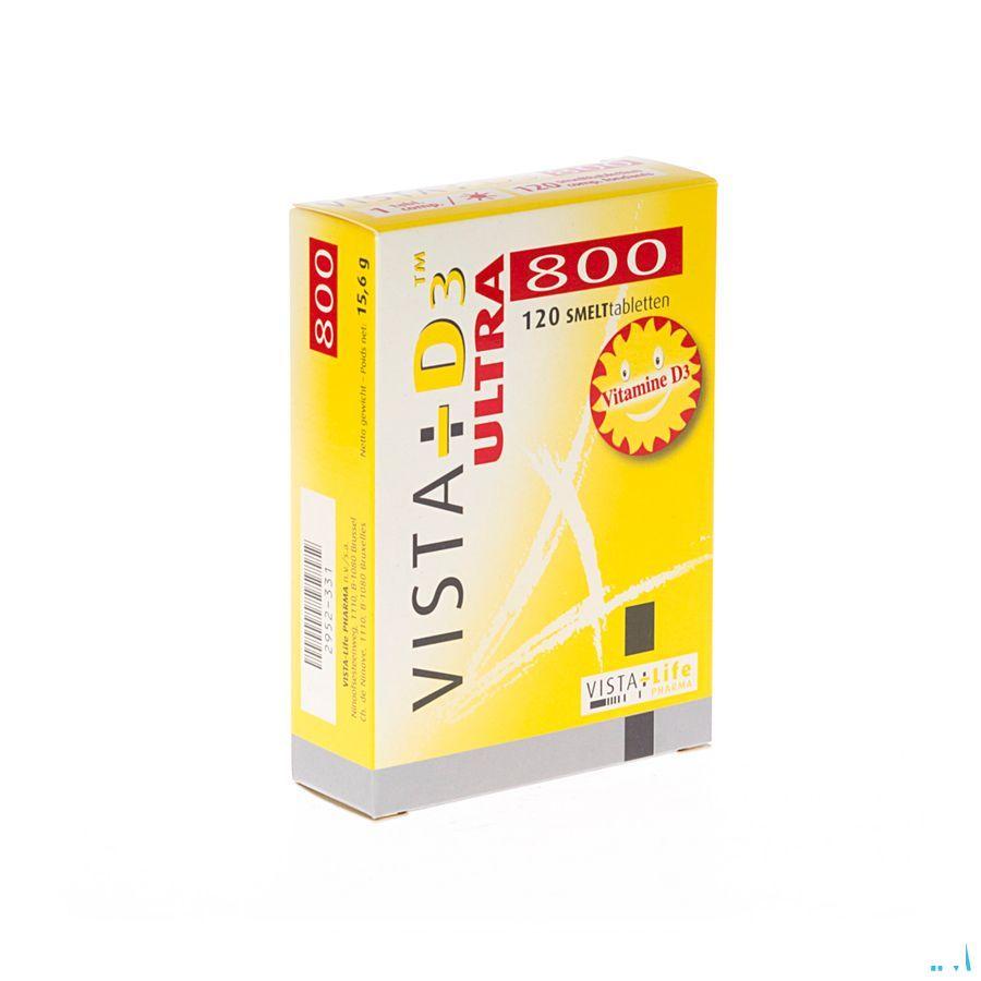 Vista D3 800 Ultra Comprimes Fondante 120 