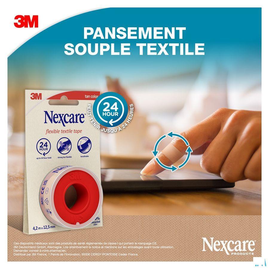 Nexcare 3M Textile Ruban Flexi. 4,2m x 12,5mm Nt04-1