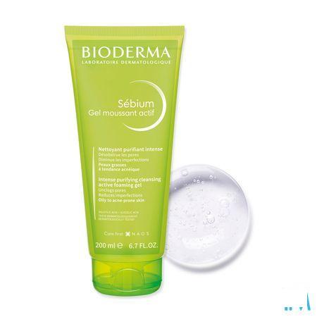 Bioderma Sebium Gel Moussant Actif Tube 200 ml