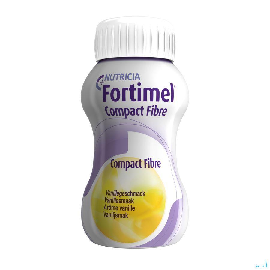 Fortimel Compact Fibre Vanille 4x125 ml  -  Nutricia
