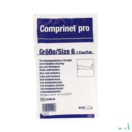 Comprinet Pro Thigh Bas Anti embolie T6 1pair 4638900