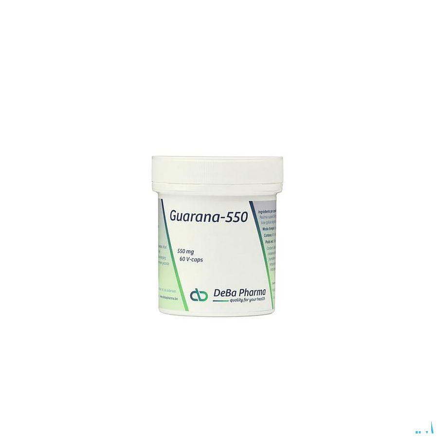 Guarana 550 V-Capsule 60x550 mg  -  Deba Pharma