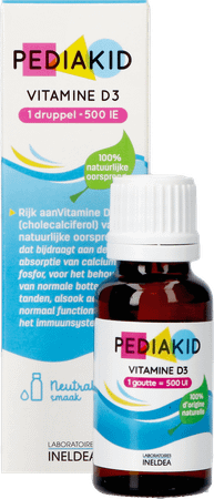 Pediakid Vitamine D3 Oplossing Drink Flacon 20 ml