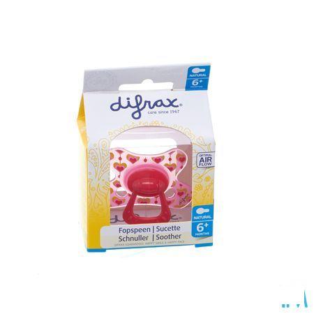 Difrax Fopspeen Natural 6 + M  -  Difrax