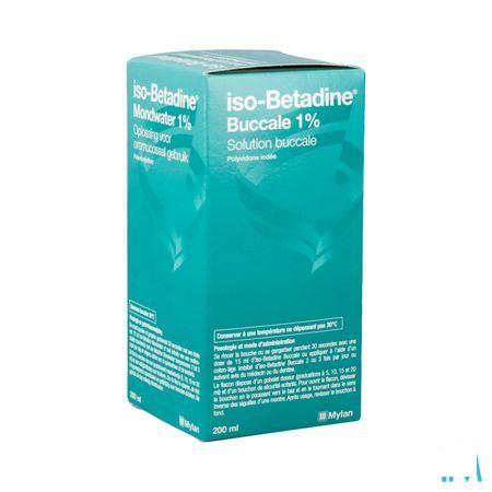 Iso Betadine 1% Solution Bucc 200 ml Ready To Use