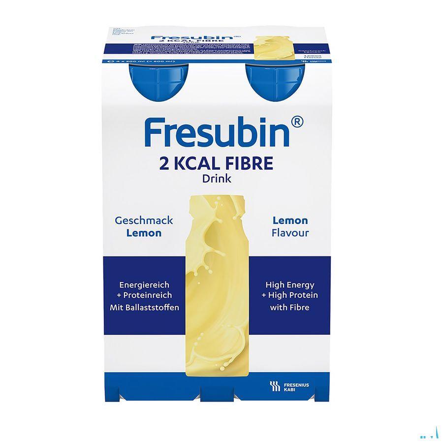 Fresubin 2 Kcal Fibre Drink 200 ml Citron/citroen  -  Fresenius Fresubin 2 Kcal Fibre Drink 200 ml Citron/citroen  -  Fresenius