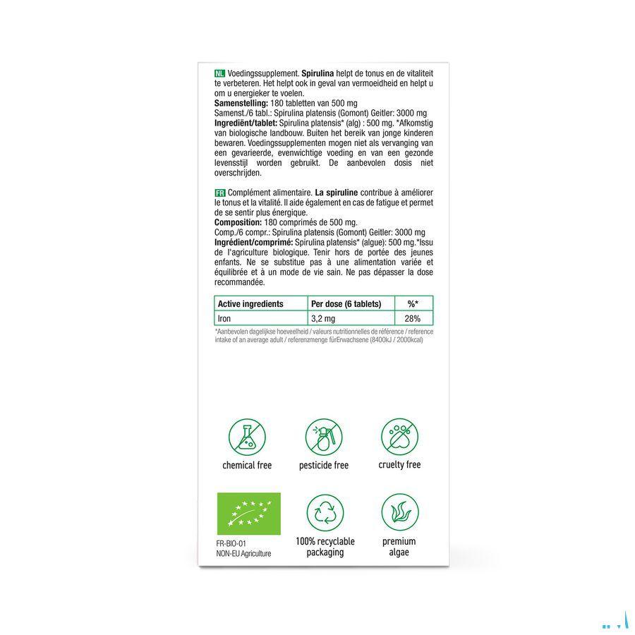 Purasana Spirulina Bio Tabletten 180