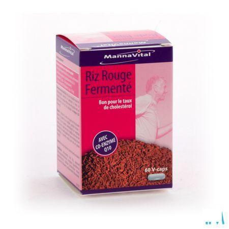 Mannavital Rode Rijst Gefermenteerd + co Enzyme Q10