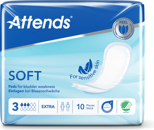 Attends Soft 3 Extra Inleg Anatom. 1x10