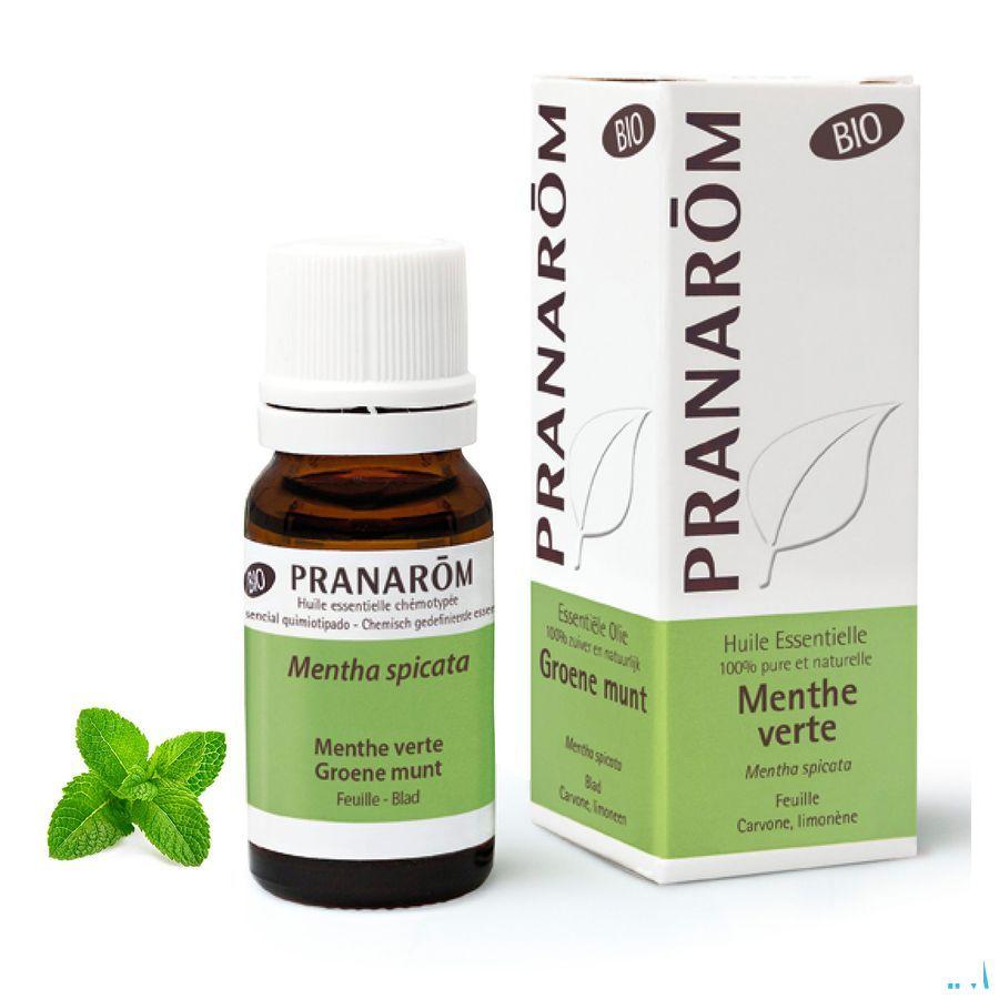 Groene Munt Bio Essentiele Olie 10 ml  -  Pranarom
