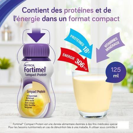 Fortimel Compact Protein Banaan 4x125 ml  -  Nutricia