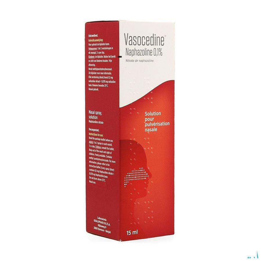 Vasocedine Naphazoline Spray 15 ml