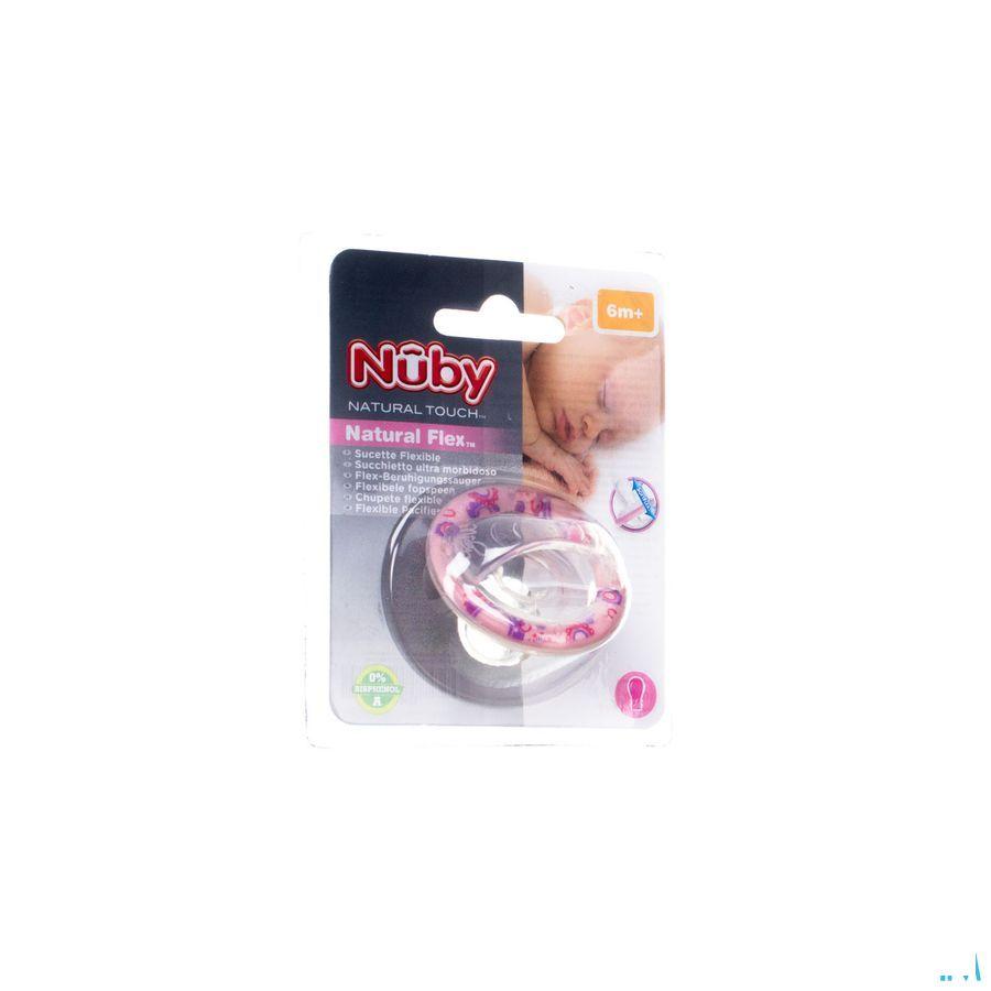 Nuby Nt Nat. Fopsp Flex Silicoon Kers +6M 1 67554