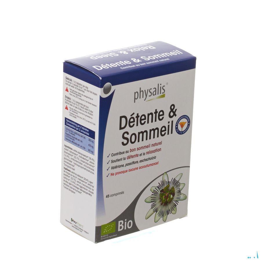 Physalis Relax & Sleep Bio Tabletten 45  -  Keypharm