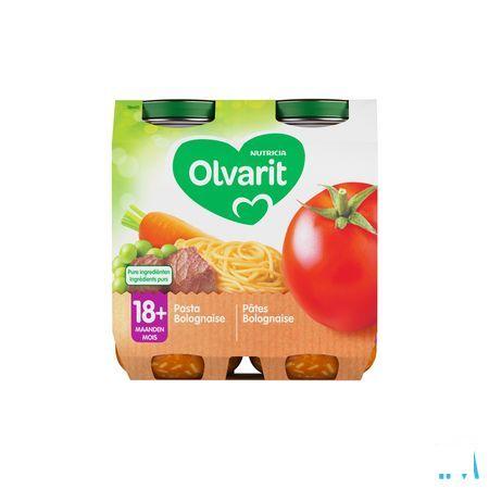 Olvarit Pasta Bolognaise 2x250 gr 18m00  -  Nutricia