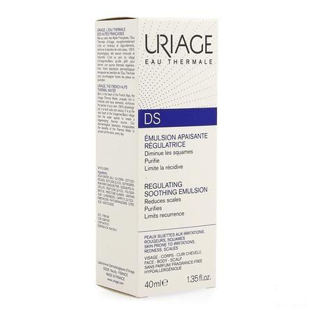 Uriage Ds Emuls Soin Regulateur Tube 40 ml