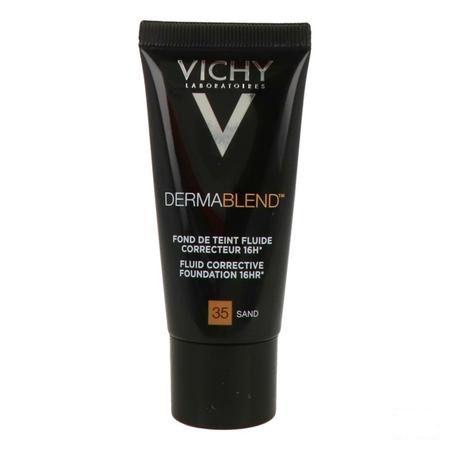 Vichy Fdt Dermablend Fluide 35 Sand 30 ml  -  Vichy