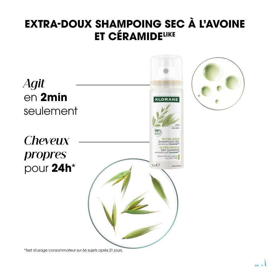 Klorane Capil.Shampooing Sec Lait Avoine&Cera.Spray50 ml