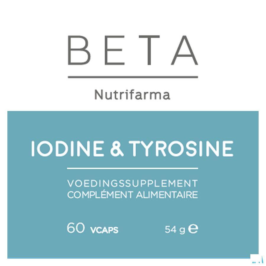 Beta Iodine & Tyrosine V-Capsule 60  -  Nutrifarma