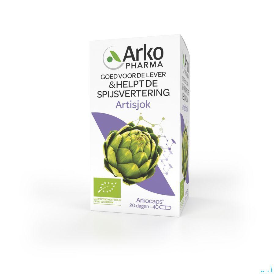 Arkogelules Artichaut Bio Capsule 40  -  Arkopharma